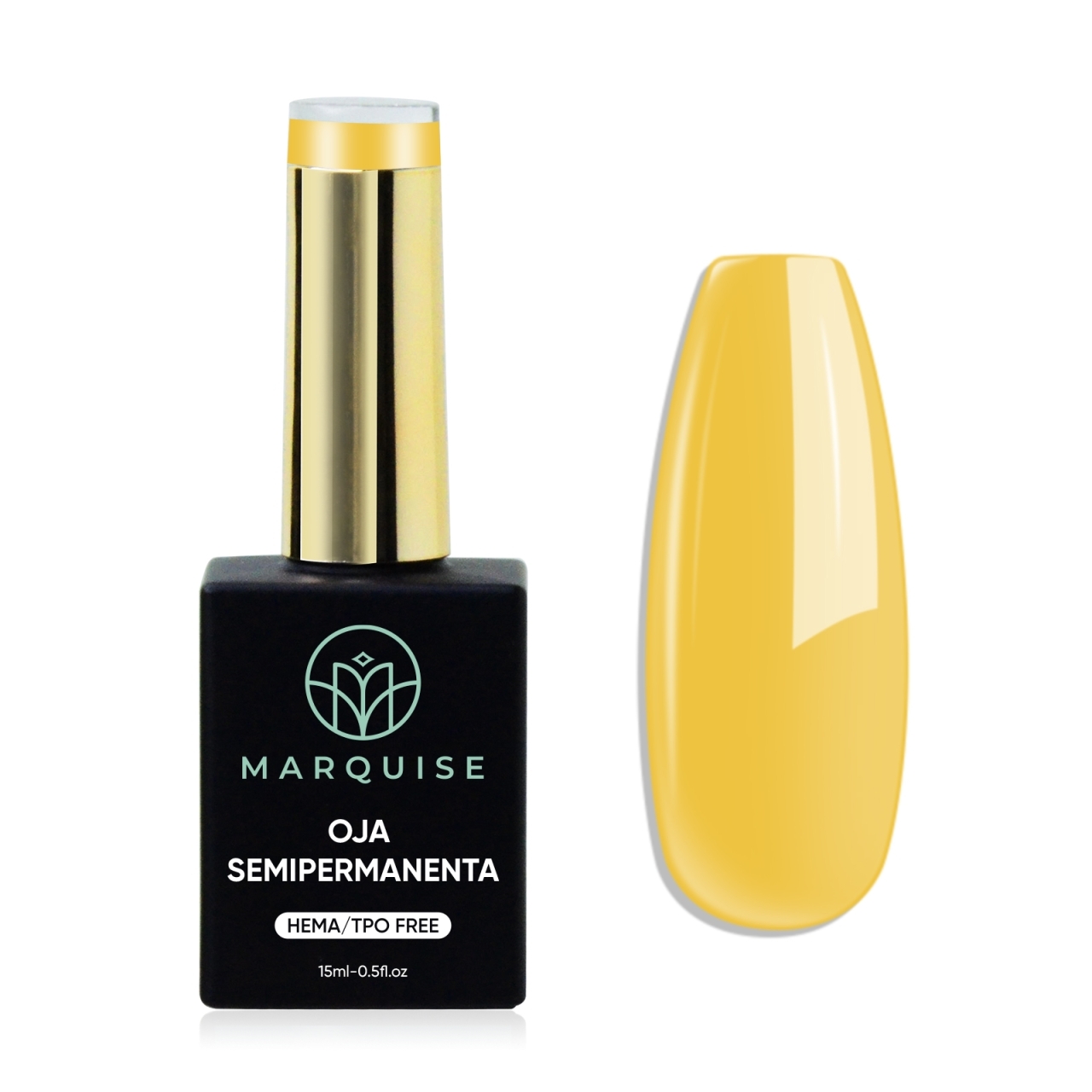 Oja semipermanenta HEMA/TPO FREE, Marquise, Pure Color JY171, 15 ml - poza 1