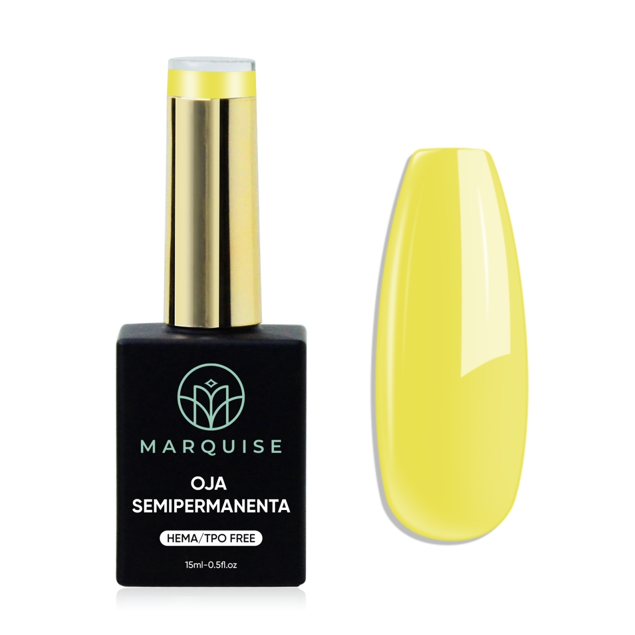 Oja semipermanenta HEMA/TPO FREE, Marquise, Pure Color JY172, 15 ml - poza 1