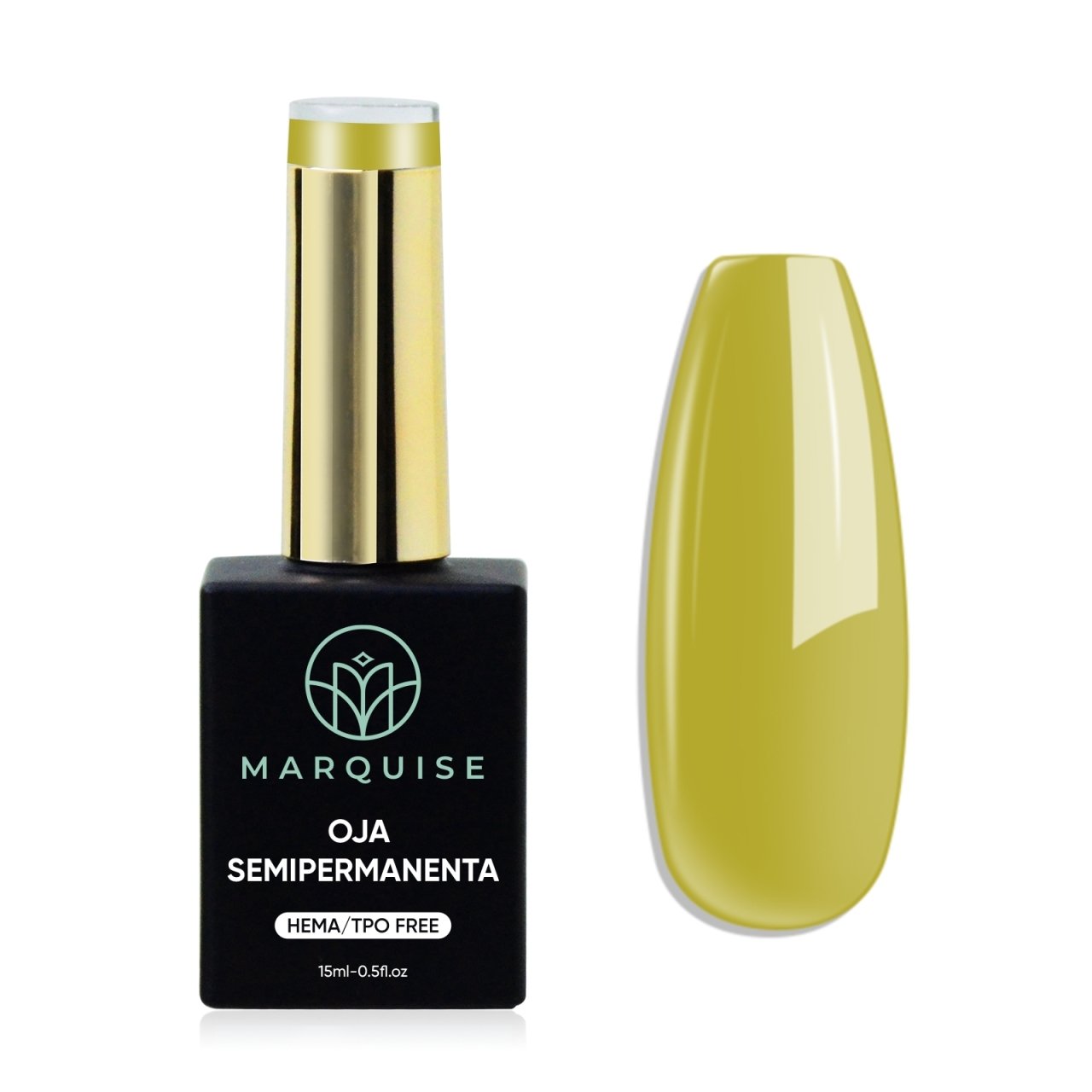 Oja semipermanenta HEMA/TPO FREE, Marquise, Pure Color JY189, 15 ml - poza 1