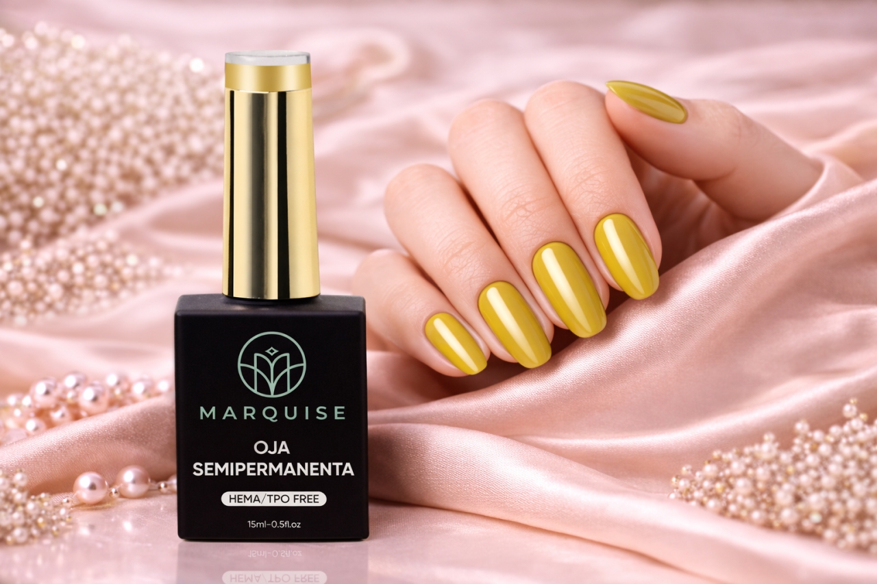 Oja semipermanenta HEMA/TPO FREE, Marquise, Pure Color JY189, 15 ml - poza 2