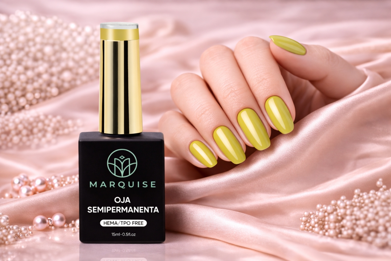 Oja semipermanenta HEMA/TPO FREE, Marquise, Pure Color JY190, 15 ml - poza 2