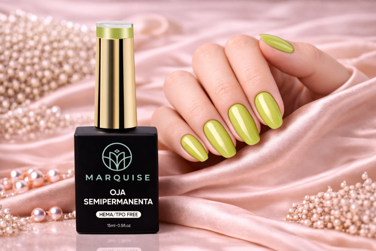Oja semipermanenta HEMA/TPO FREE, Marquise, Pure Color JY200, 15 ml - poza 2