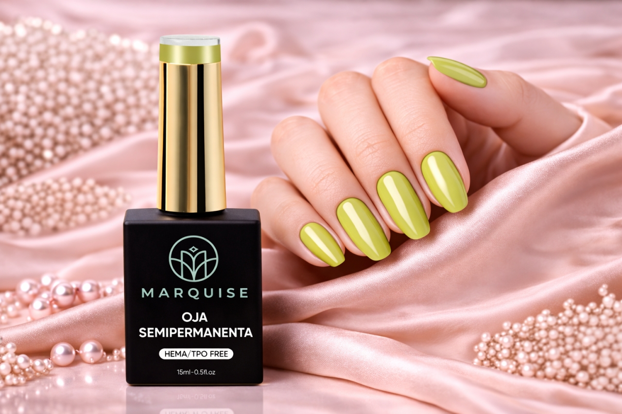 Oja semipermanenta HEMA/TPO FREE, Marquise, Pure Color JY202, 15 ml - poza 2