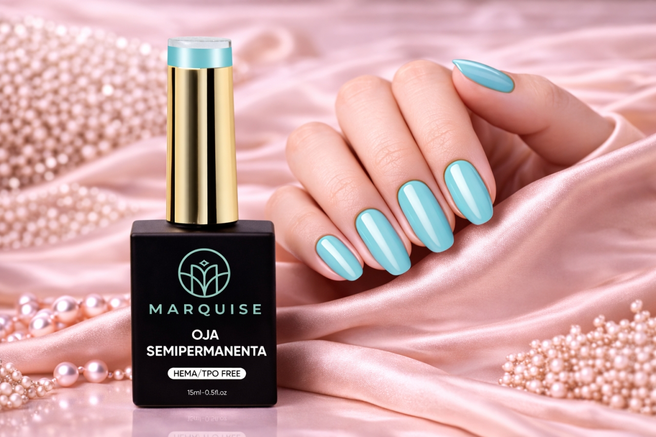 Oja semipermanenta HEMA/TPO FREE, Marquise, Pure Color JY234, 15 ml - poza 2