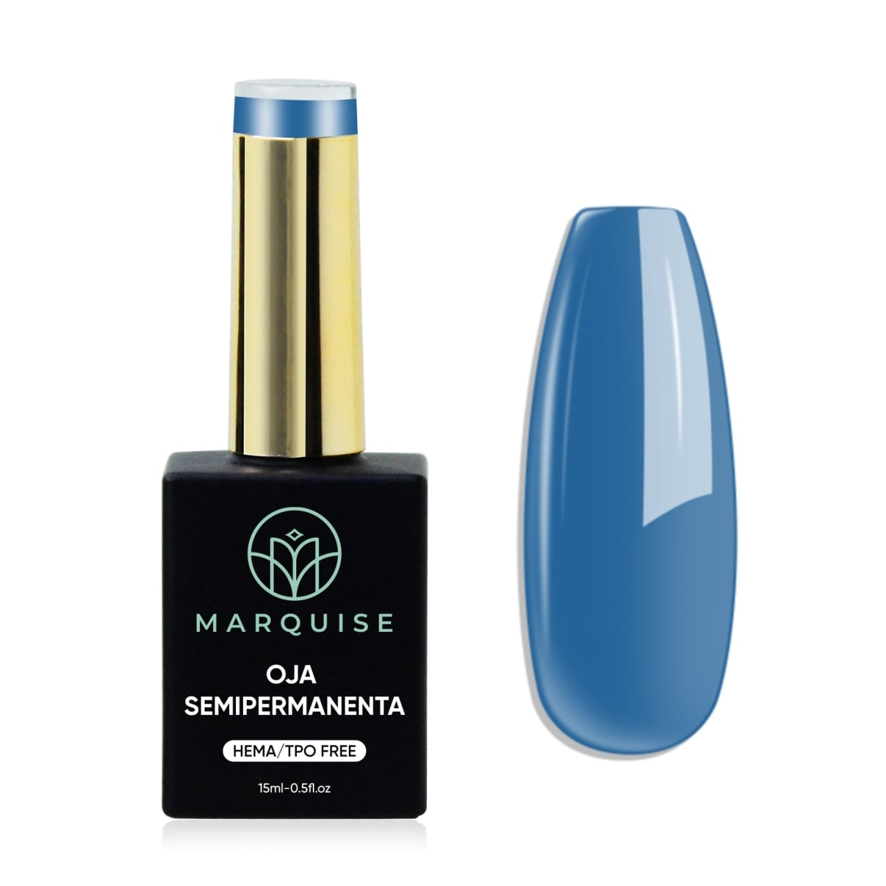 Oja semipermanenta HEMA/TPO FREE, Marquise, Pure Color JY257, 15 ml - poza 1