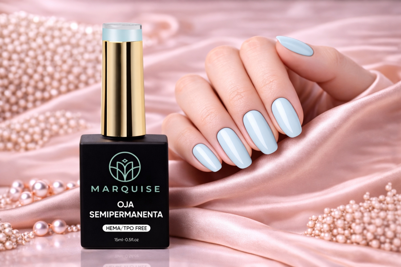 Oja semipermanenta HEMA/TPO FREE, Marquise, Pure Color JY268, 15 ml - poza 2