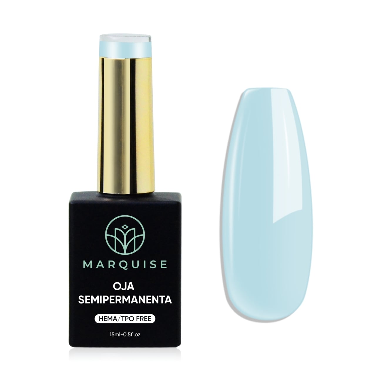 Oja semipermanenta HEMA/TPO FREE, Marquise, Pure Color JY270, 15 ml - poza 1