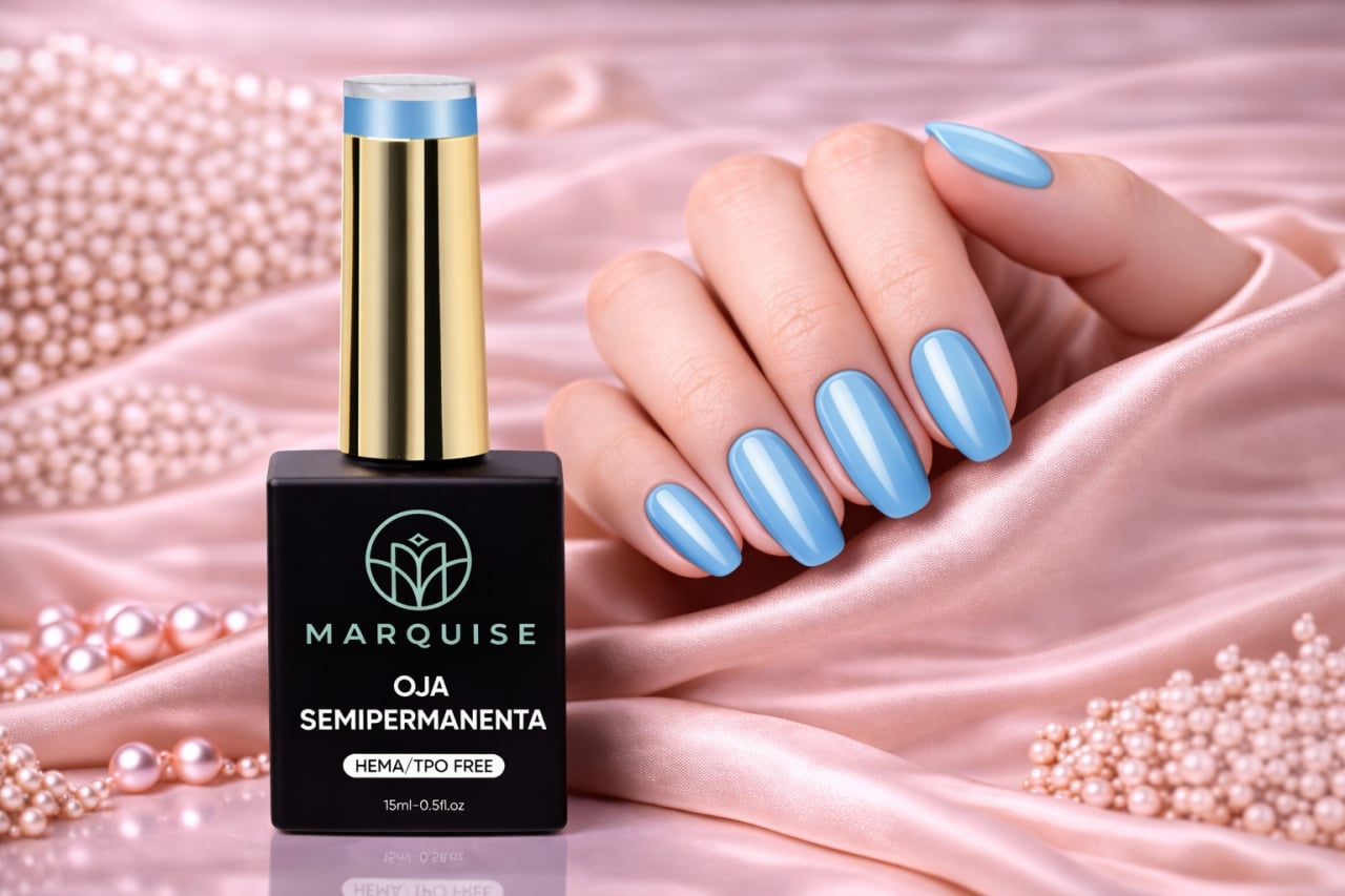 Oja semipermanenta HEMA/TPO FREE, Marquise, Pure Color JY278, 15 ml - poza 2