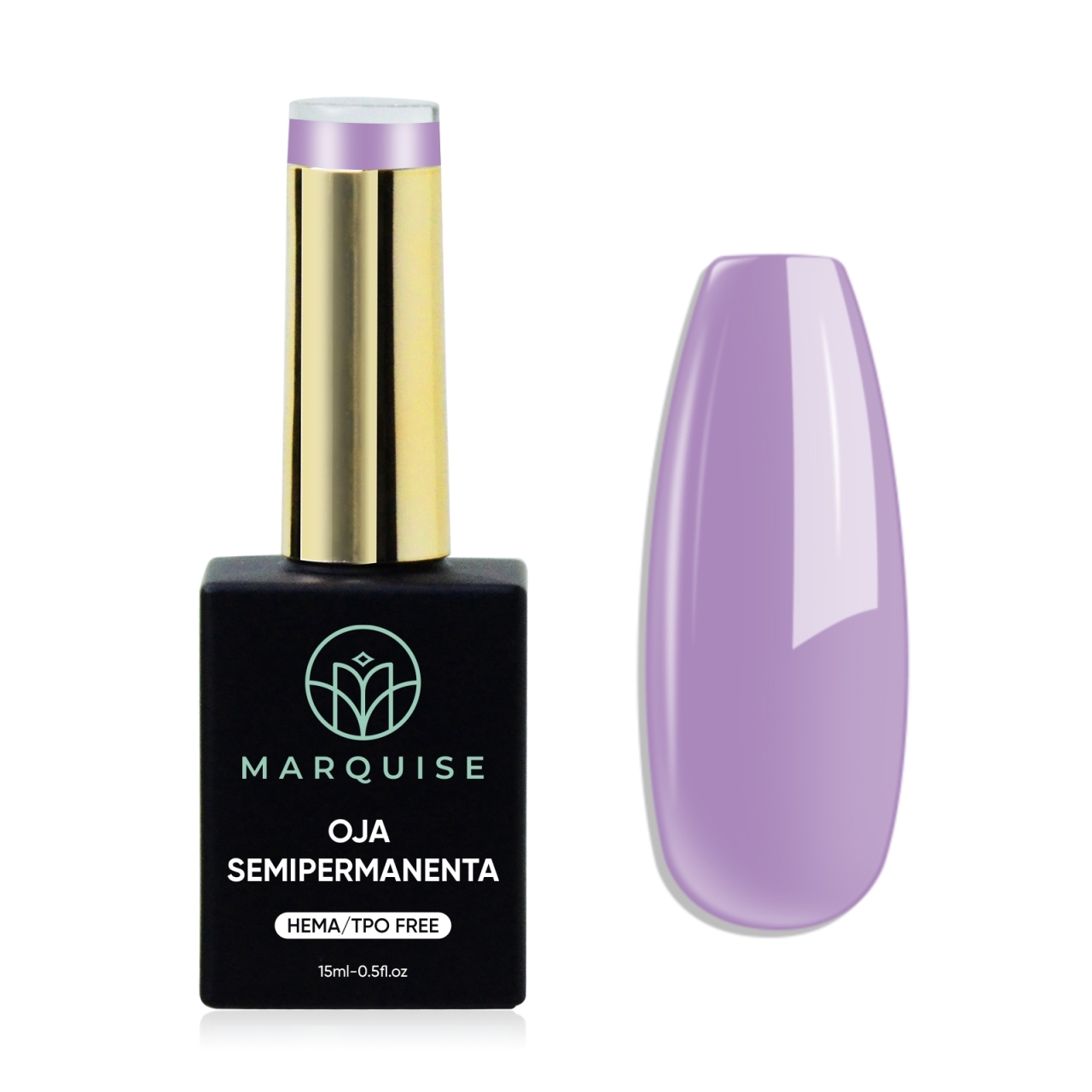 Oja semipermanenta HEMA/TPO FREE, Marquise, Pure Color JY316, 15 ml - poza 1
