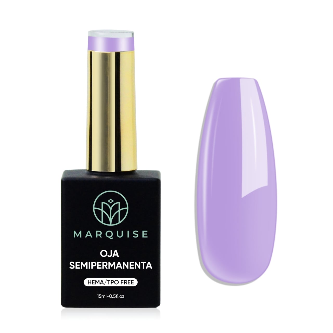 Oja semipermanenta HEMA/TPO FREE, Marquise, Pure Color JY330, 15 ml - poza 1