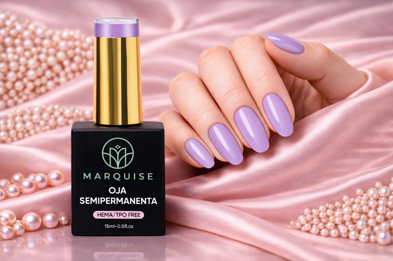 Oja semipermanenta HEMA/TPO FREE, Marquise, Pure Color JY330, 15 ml - poza 2
