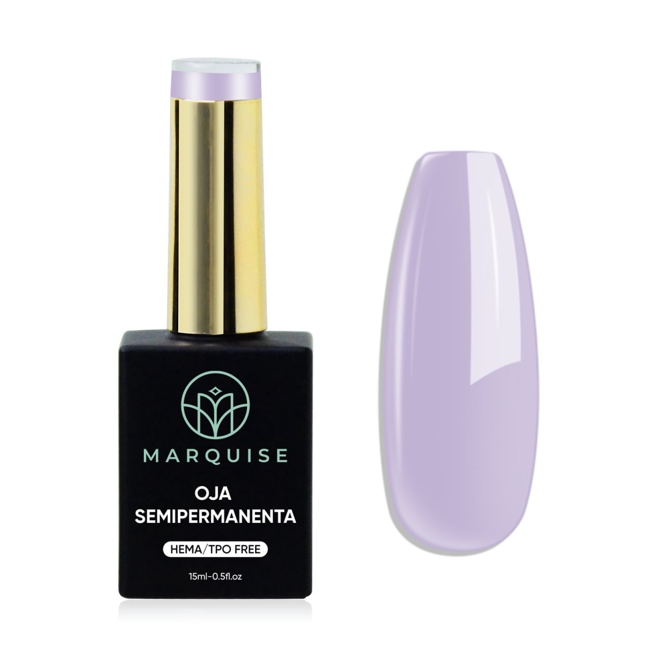Oja semipermanenta HEMA/TPO FREE, Marquise, Pure Color JY333, 15 ml - poza 1