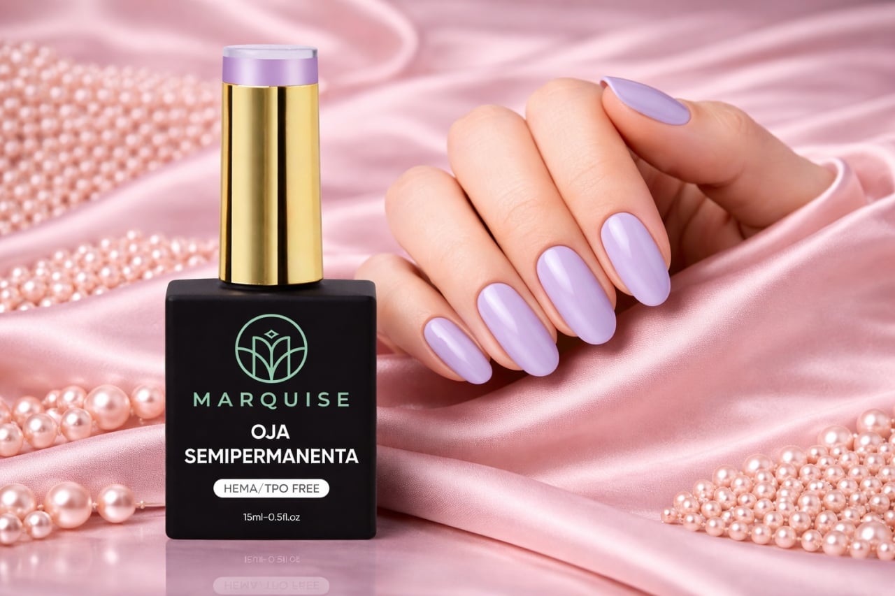 Oja semipermanenta HEMA/TPO FREE, Marquise, Pure Color JY333, 15 ml - poza 2
