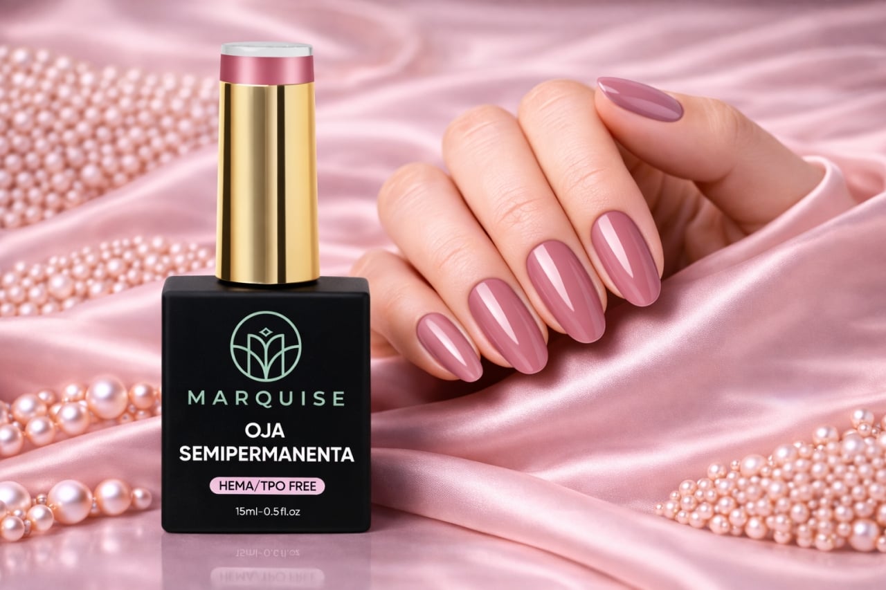 Oja semipermanenta HEMA/TPO FREE, Marquise, Pure Color JY341, 15 ml - poza 2