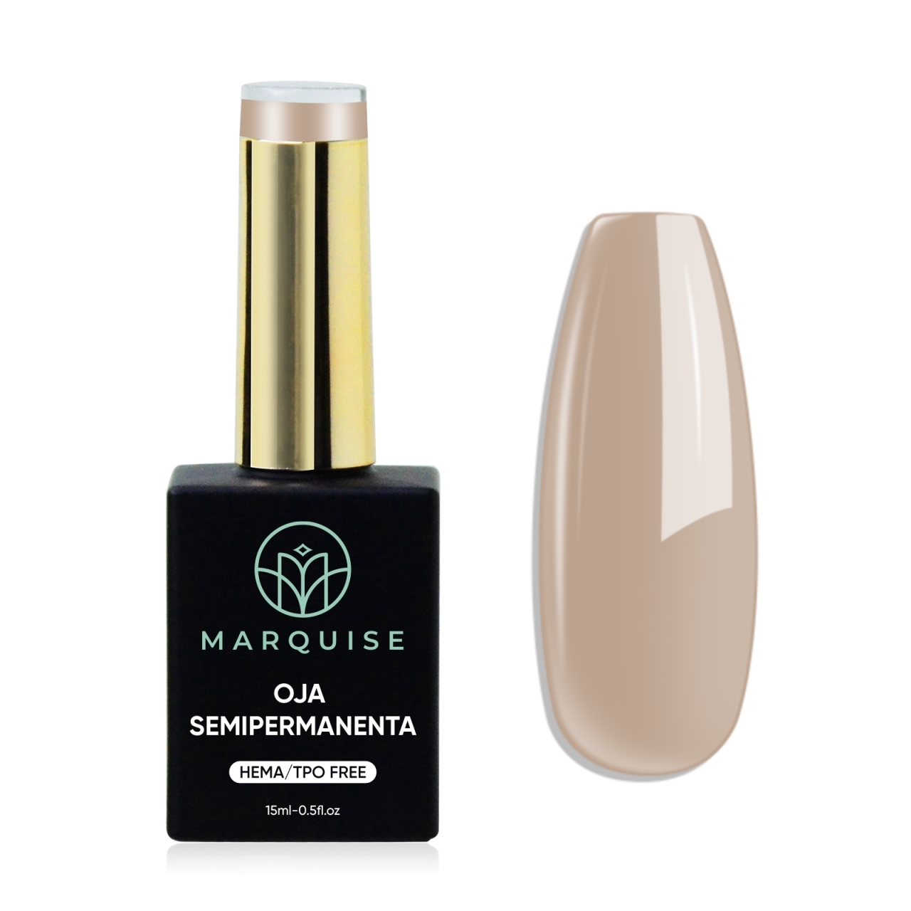 Oja semipermanenta HEMA/TPO FREE, Marquise, Pure Color JY352, 15 ml - poza 1