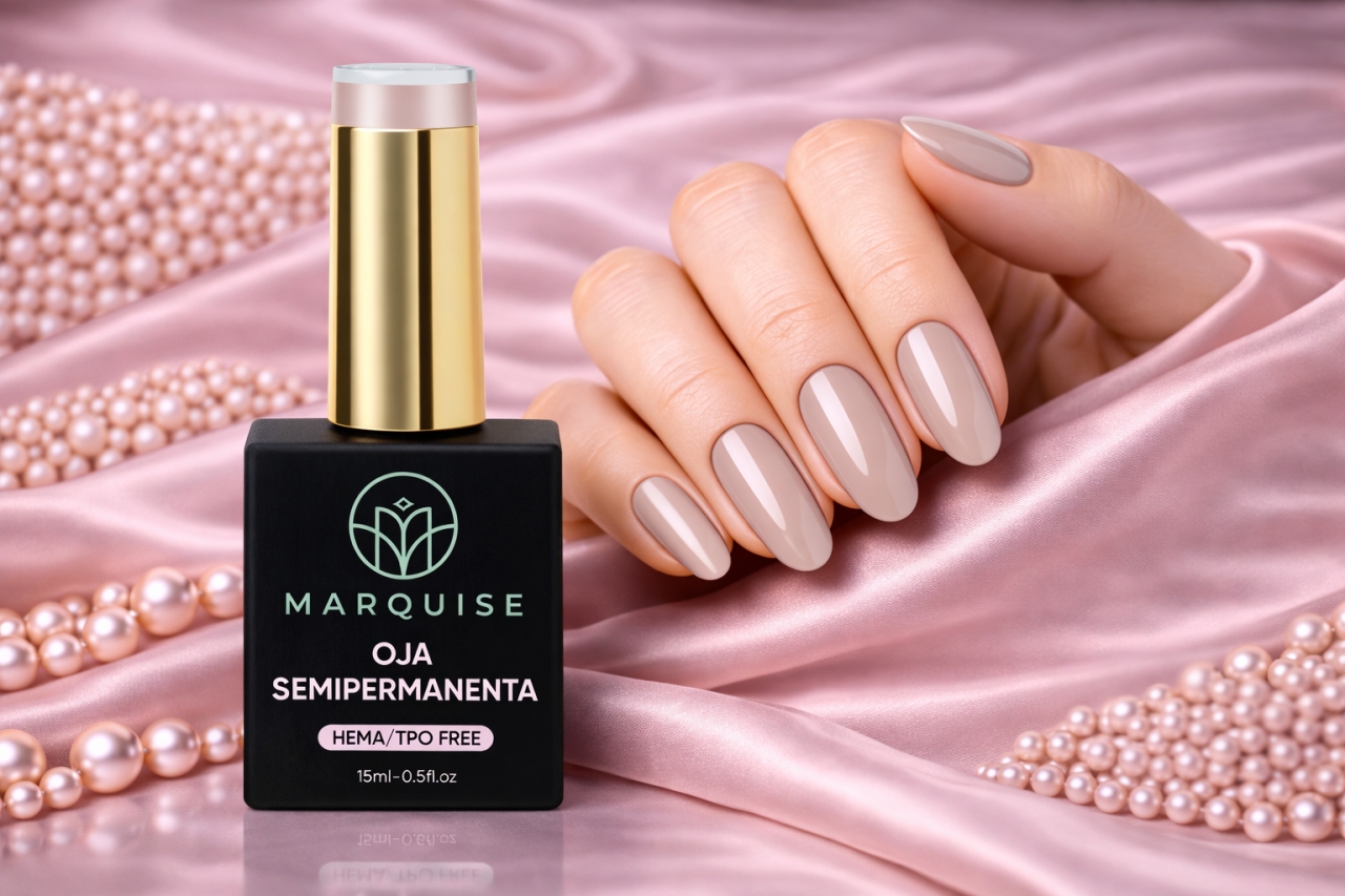 Oja semipermanenta HEMA/TPO FREE, Marquise, Pure Color JY353, 15 ml - poza 2