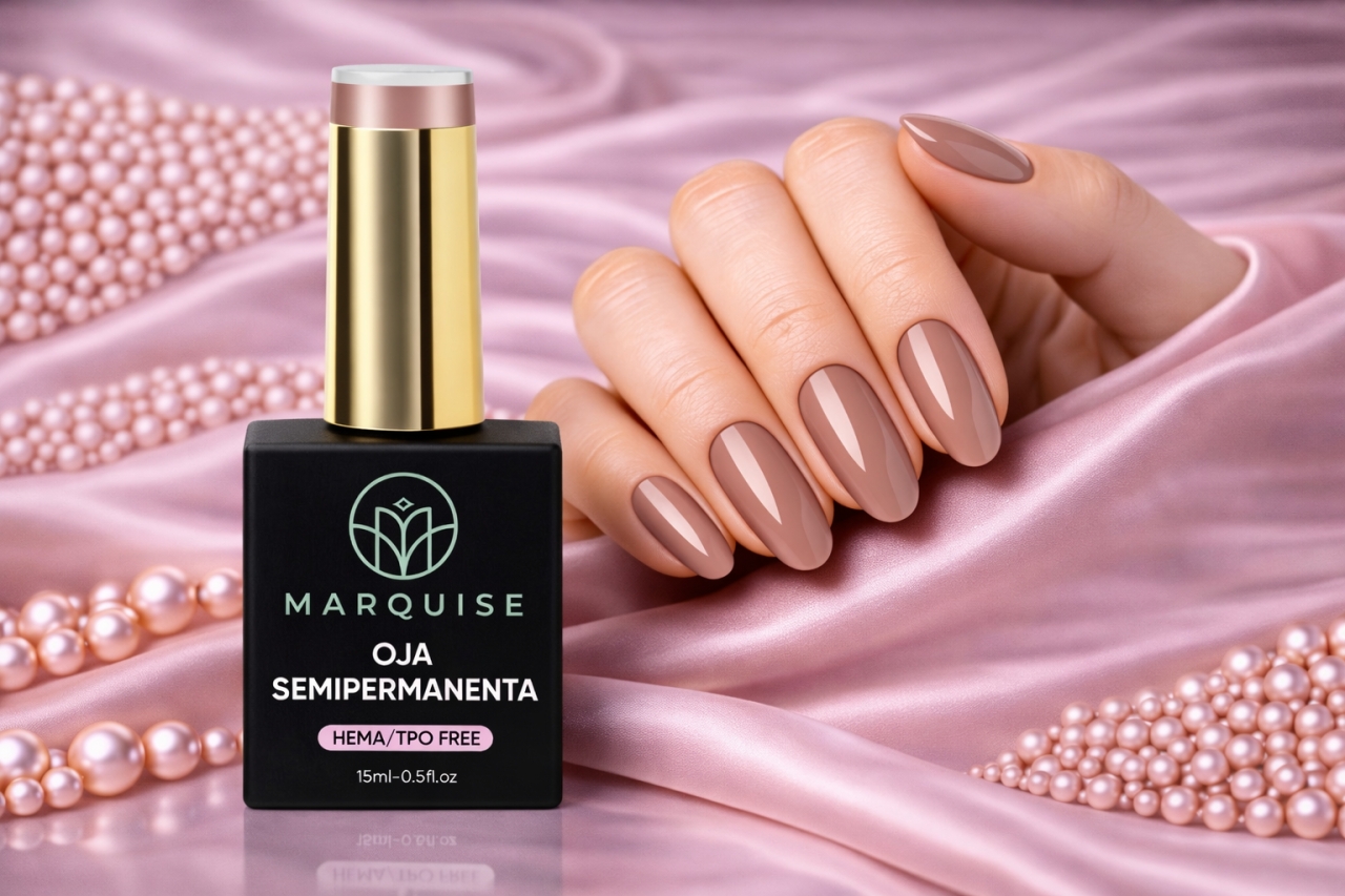 Oja semipermanenta HEMA/TPO FREE, Marquise, Pure Color JY394, 15 ml - poza 2