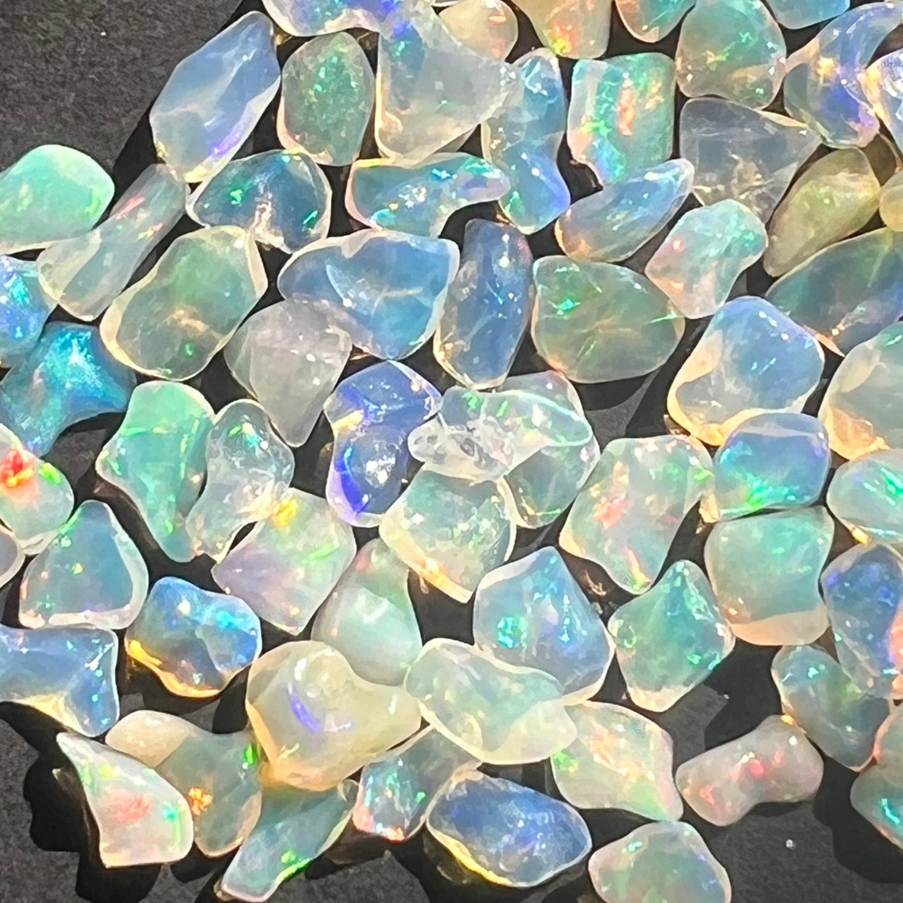 Opal de foc, opal Etiopia 1 cm