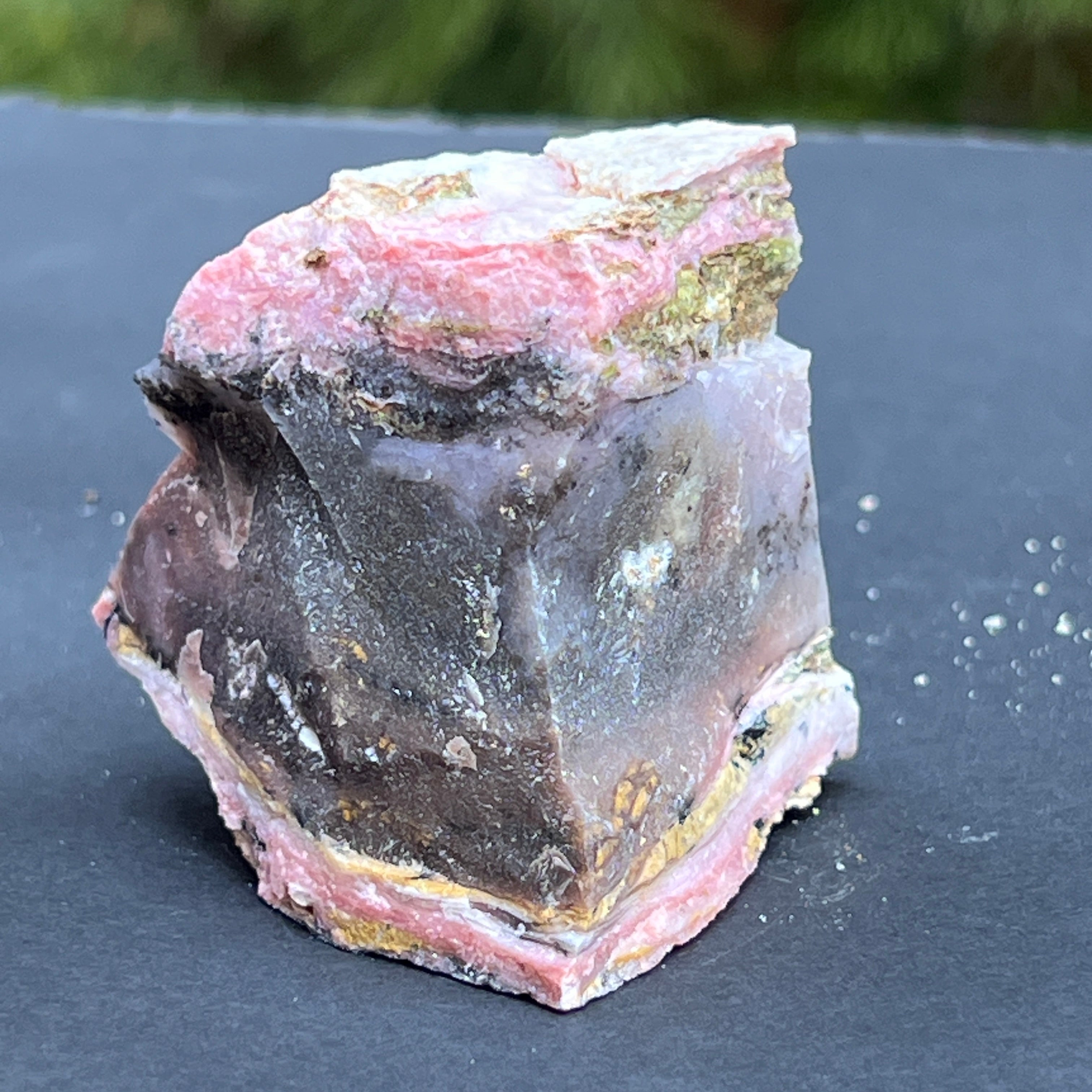 Opal roz piatra bruta (din Peru) model 5