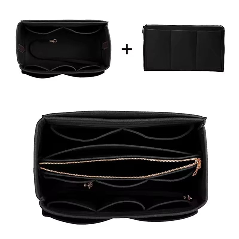 Organizator pentru geanta si portfard detasabil, AC065, Negru - poza 4