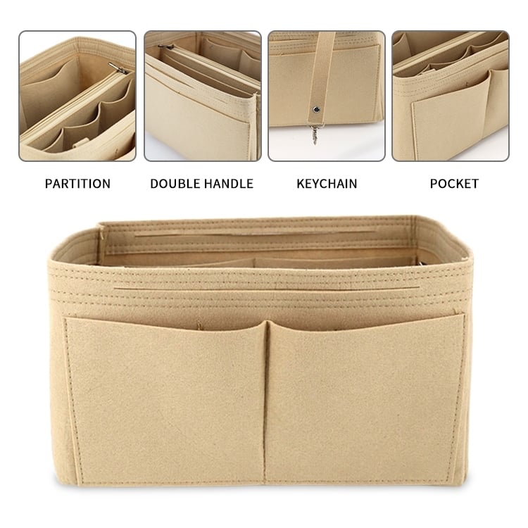 Organizator pentru geanta si portfard detasabil, AC065, Negru - poza 5