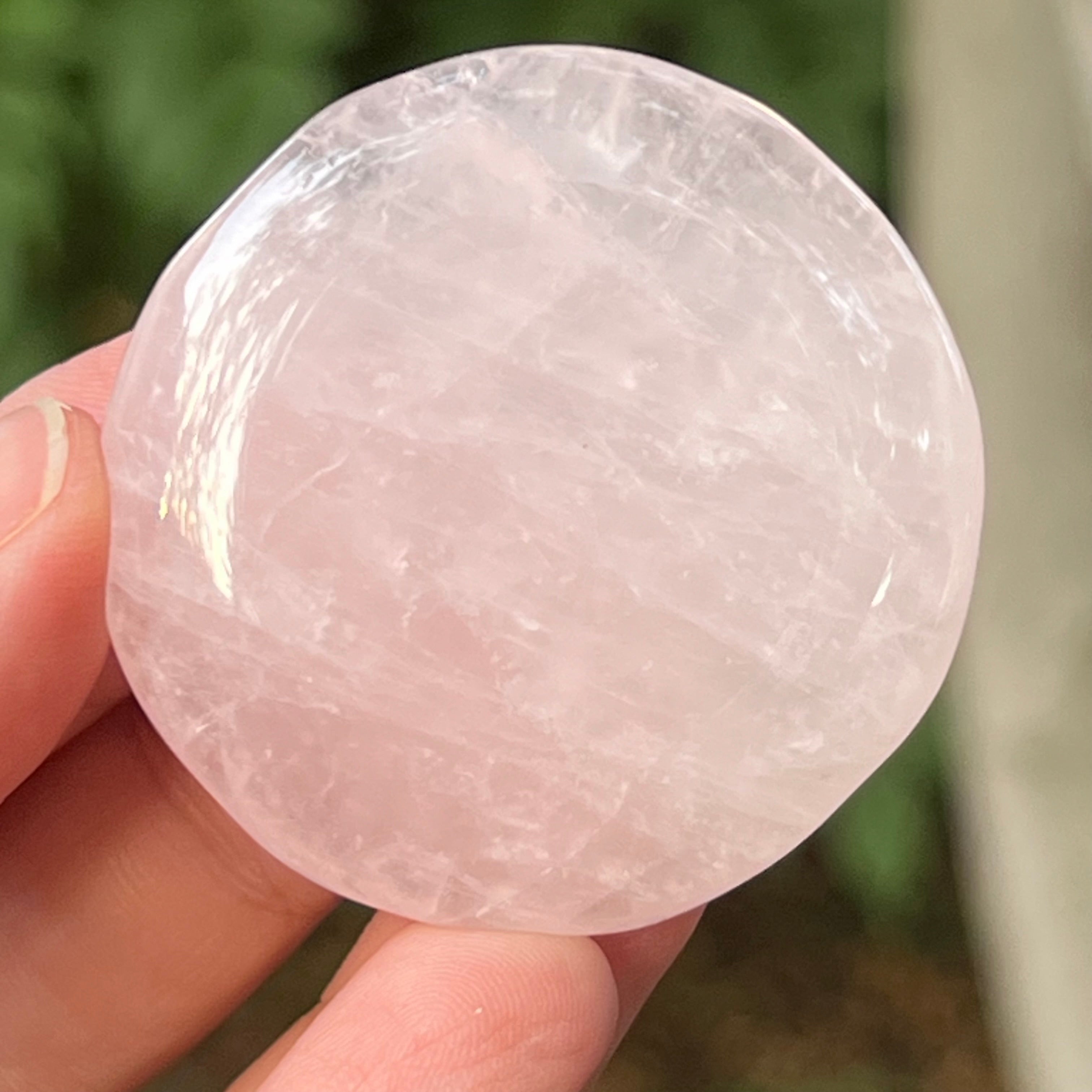 Palm stone cuart roz