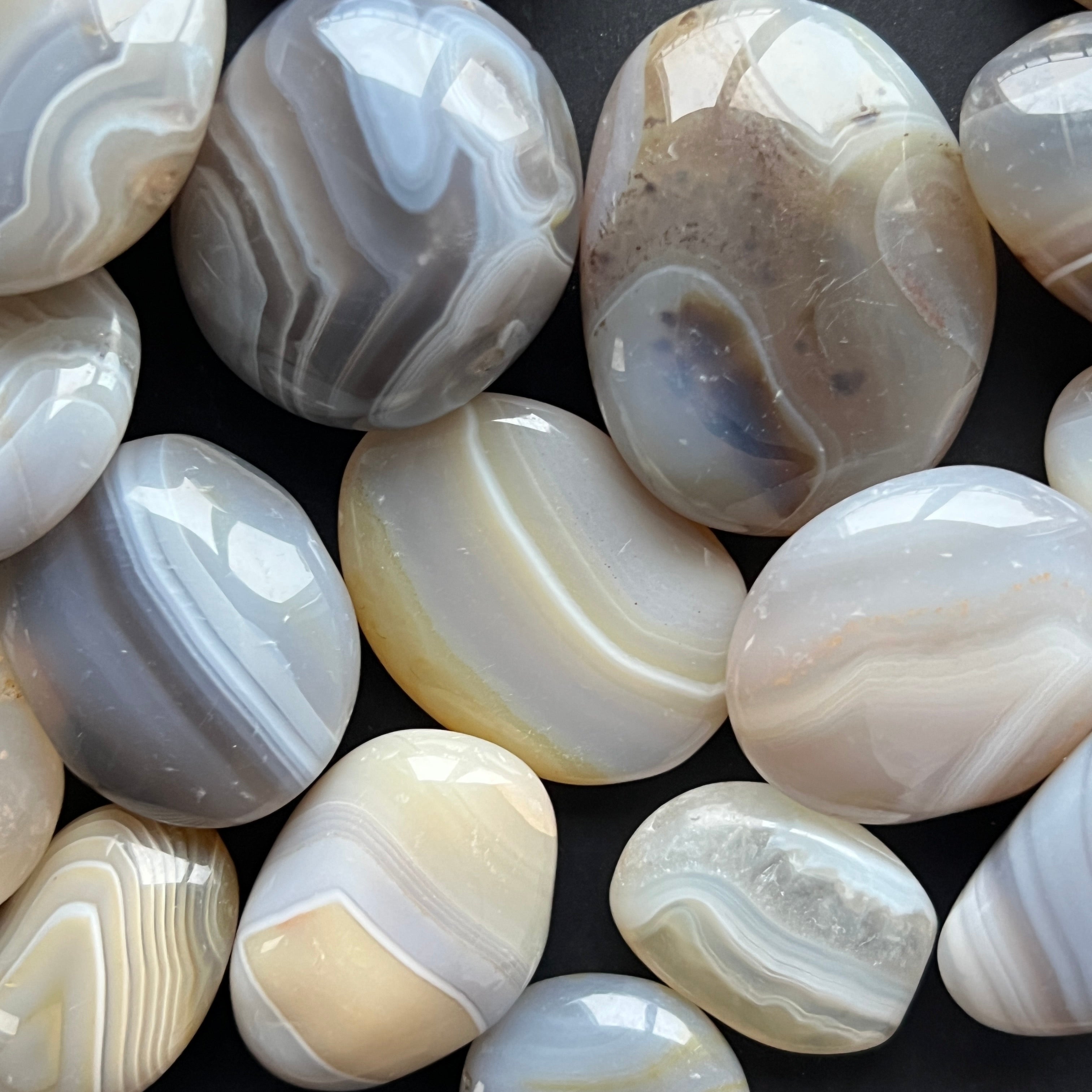 Palmstone agat gri
