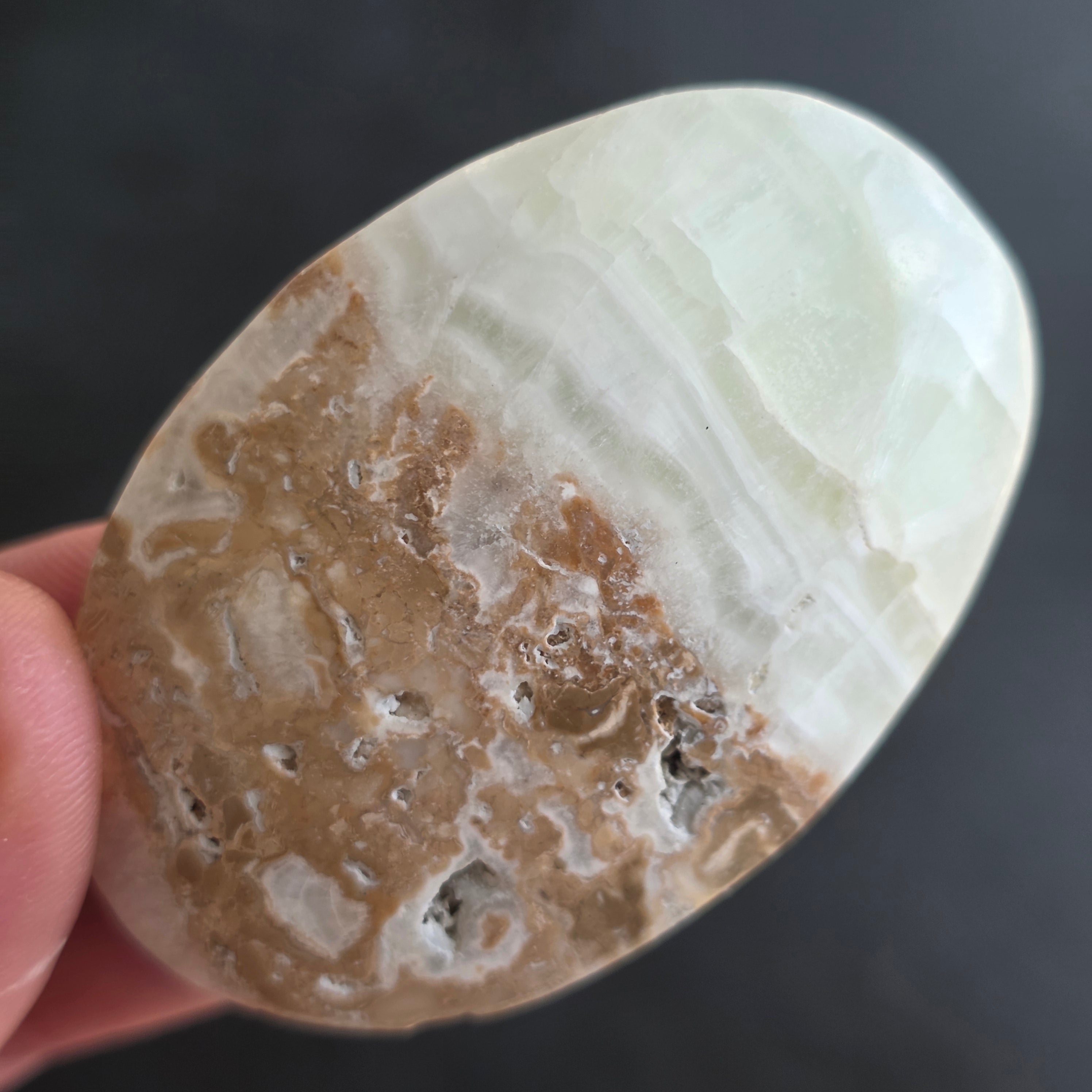 Palmstone aragonit albastru m3