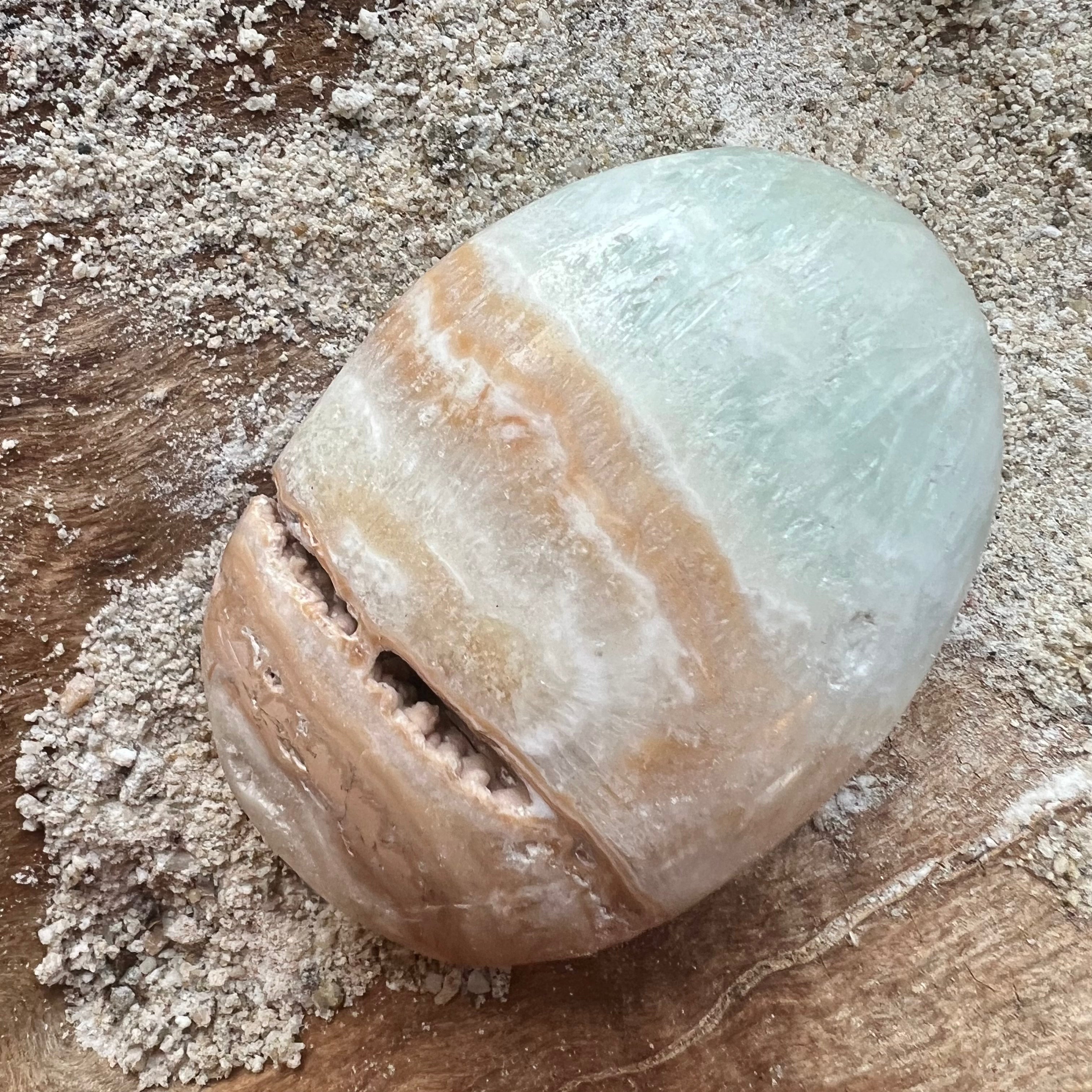 Palmstone calcit albastru caraibe m3