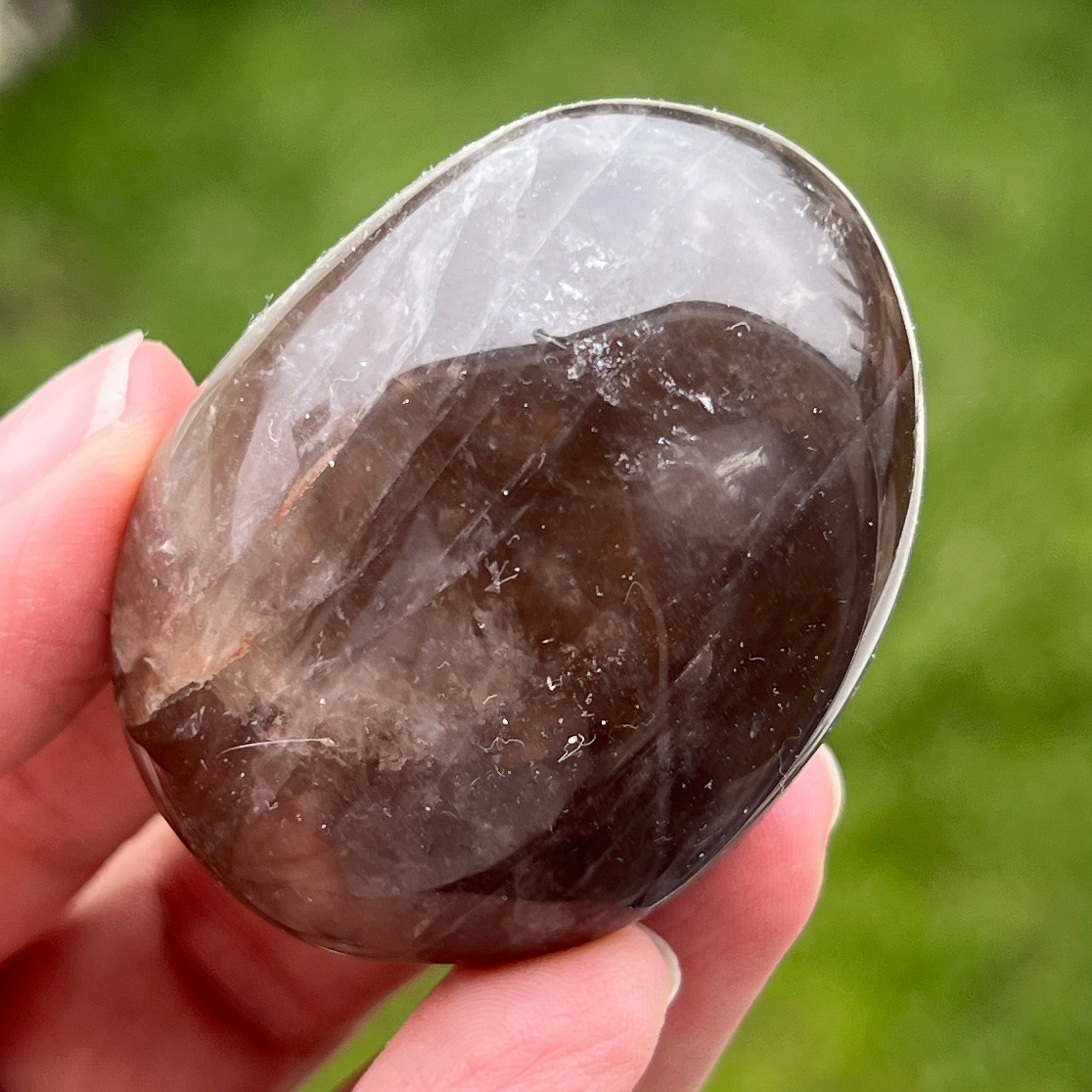 Palmstone cuart fumuriu unicat, model 7