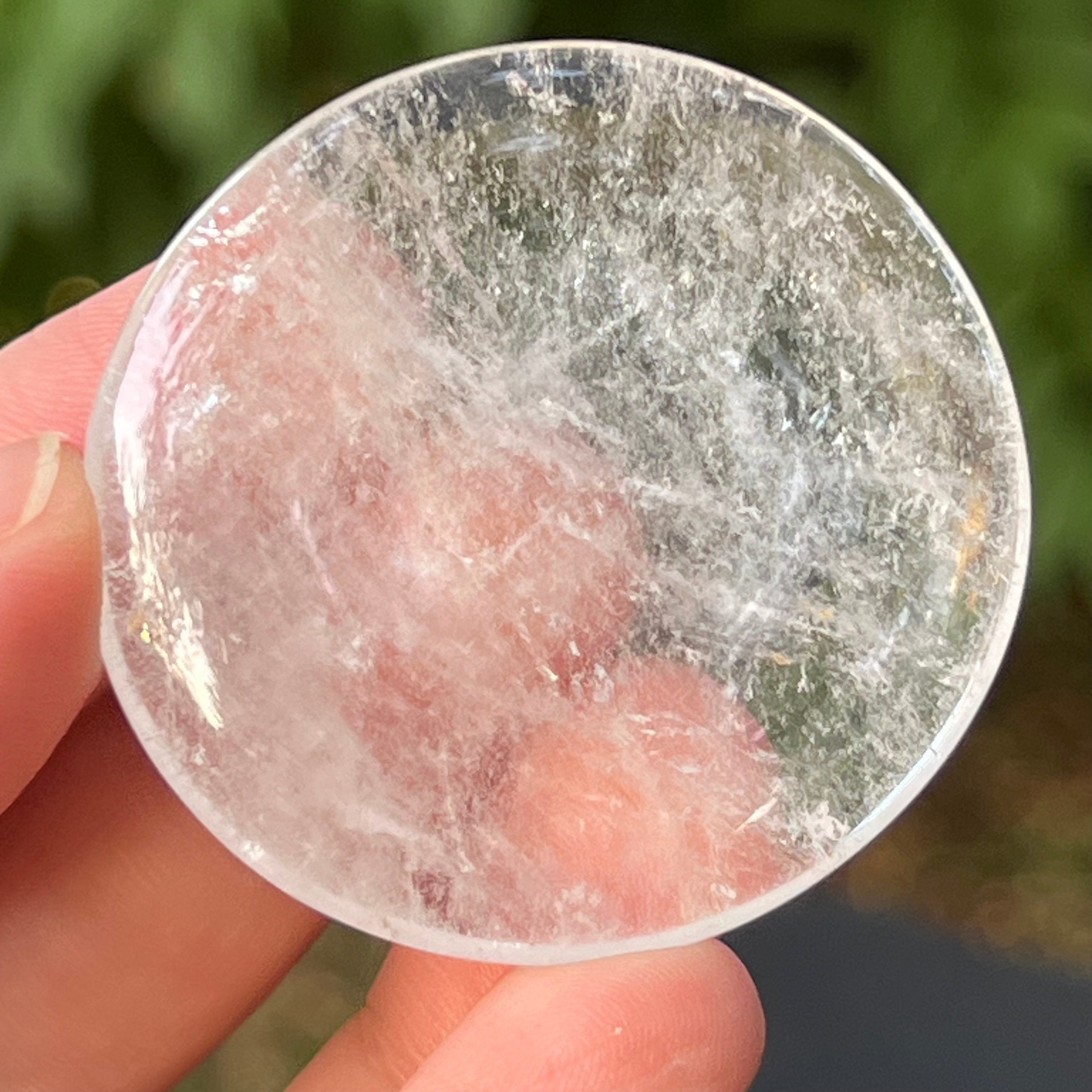 Palmstone cuart incolor/cristal de stanca 4-5 cm