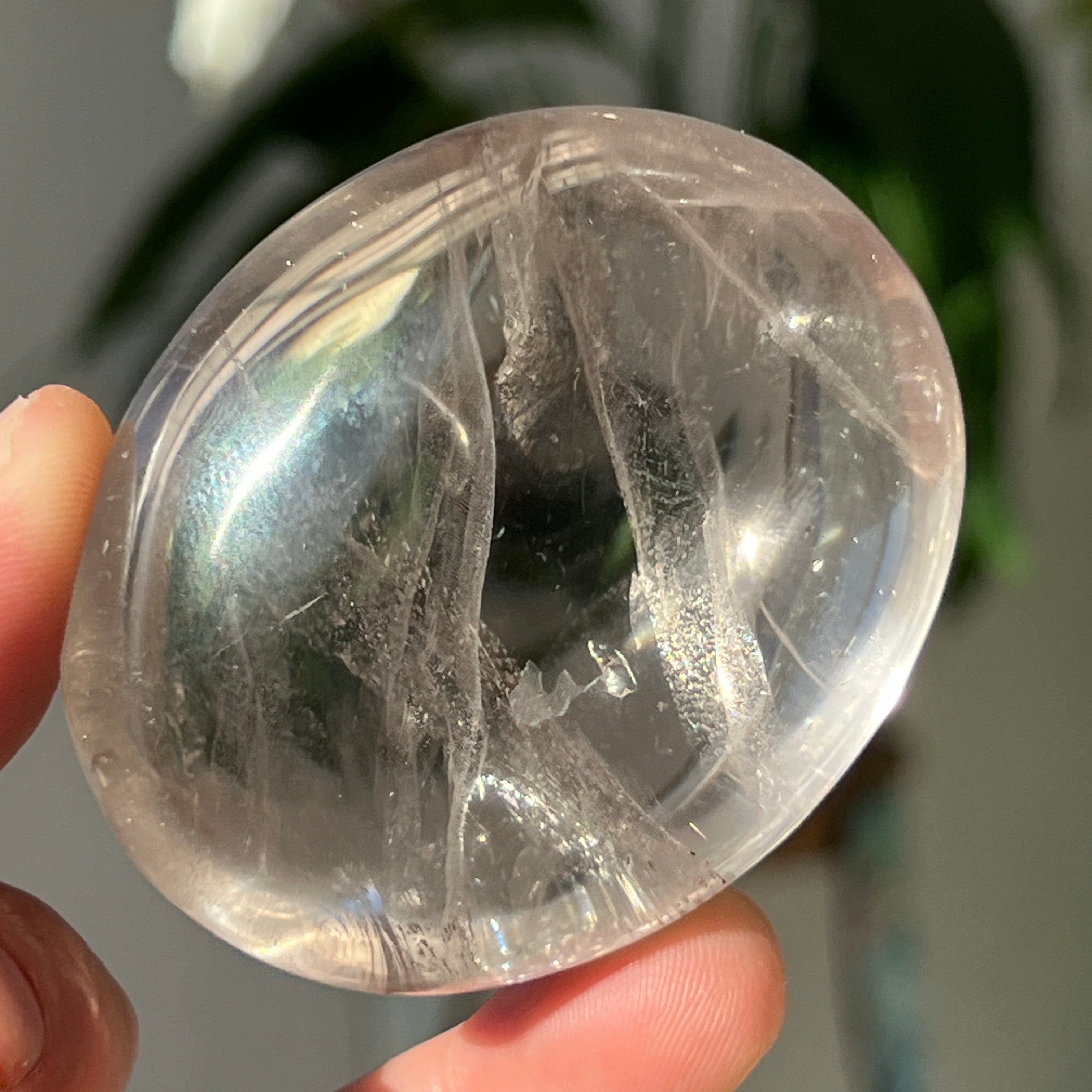 Palmstone cuart incolor/cristal de stanca m8
