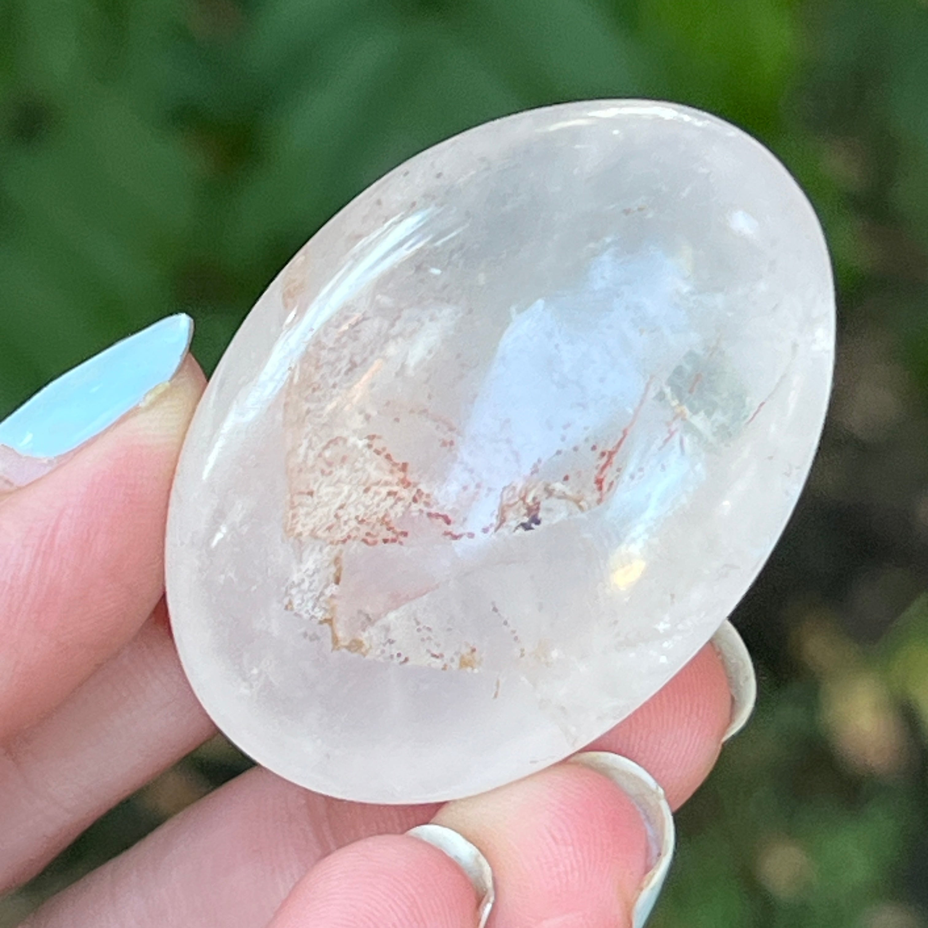 Palmstone cuart rosu hematoid Madagascar m4, cuart de foc