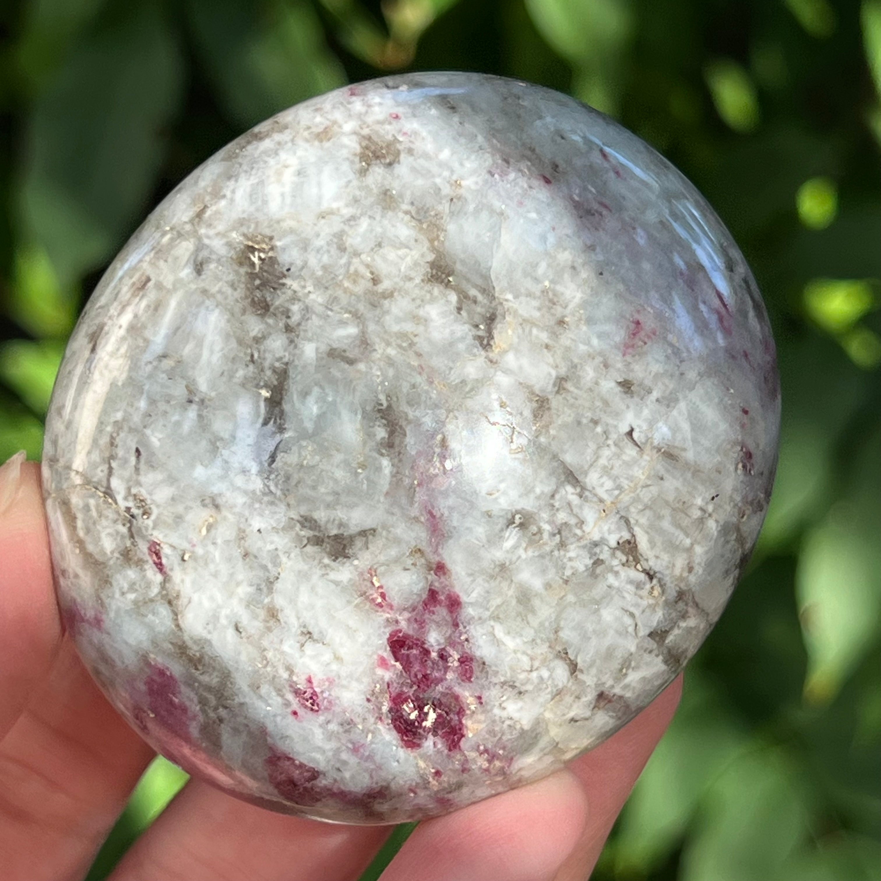Palmstone rubelit/ turmalina roz m11