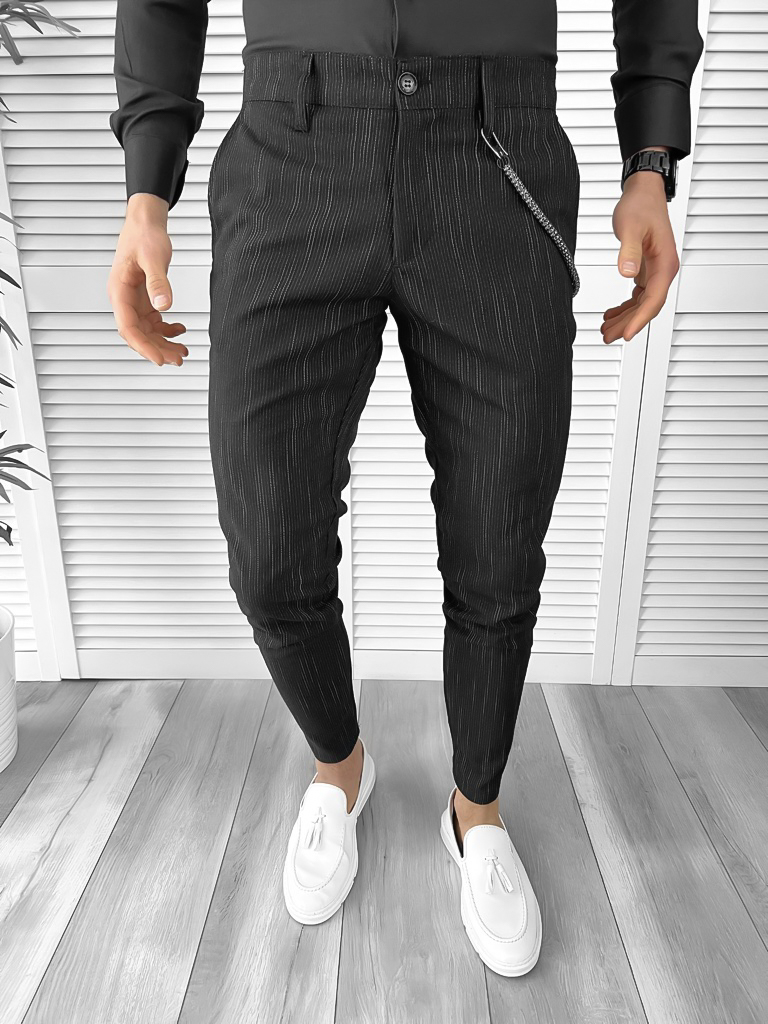 Pantaloni barbati eleganti 7220 F1-3