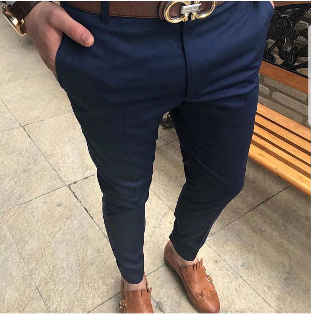 Pantaloni barbati eleganti ZR A1087 H9