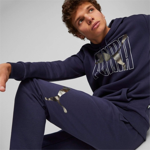 Pantaloni barbati Puma Ess Logo Lab Sweatpant 67592606 - poza 5