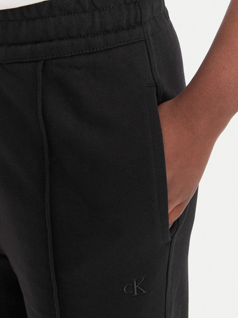 Pantaloni Calvin Klein ARCHIVE LOGO FRENCH TERRYTRACKP - poza 3