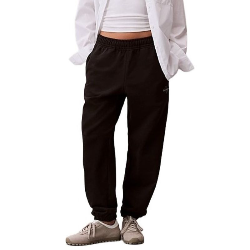Pantaloni Calvin Klein MONOLOGO FRENCH TERRYJOGGER - poza 1