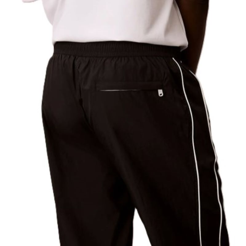 Pantaloni Calvin Klein RELAXED CRINKLE NYLONTRACK PANT - poza 3