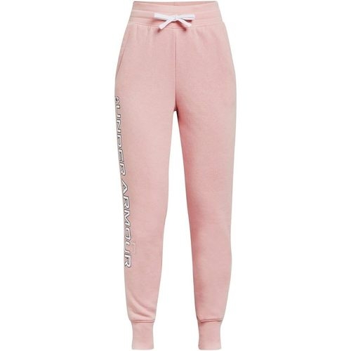 Pantaloni copii Under Armour Rival Fleece Joggers 1356487-676 - poza 1