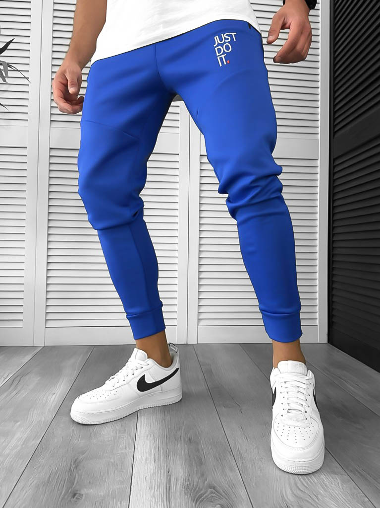 Pantaloni de trening albastri 12616 D2-1.1