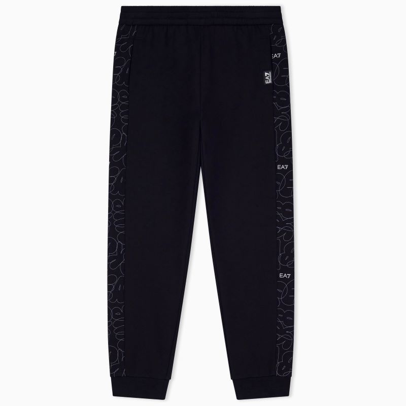 Pantaloni EA7 LOGO SERIES BOY PANTS CH SKATE LOGO BR
