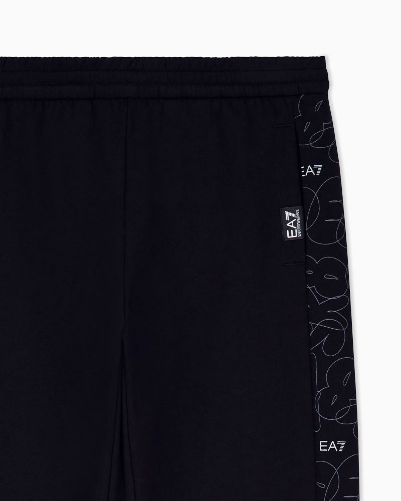 Pantaloni EA7 LOGO SERIES BOY PANTS CH SKATE LOGO BR - poza 3