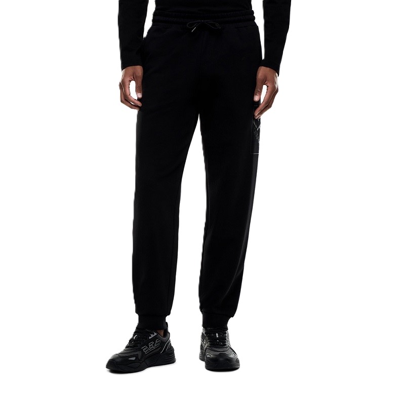 Pantaloni EA7 TRAIN LOGO SERIES M OVERSIZE LOGO PANTS CH COFT - poza 1