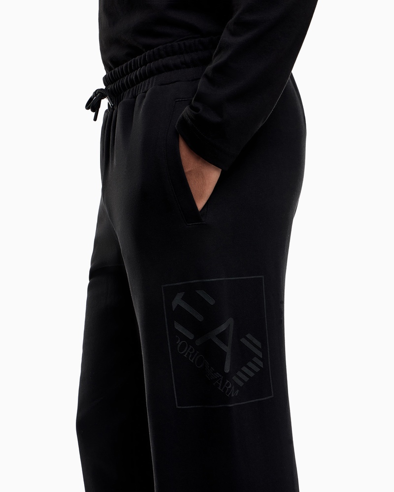 Pantaloni EA7 TRAIN LOGO SERIES M OVERSIZE LOGO PANTS CH COFT - poza 3