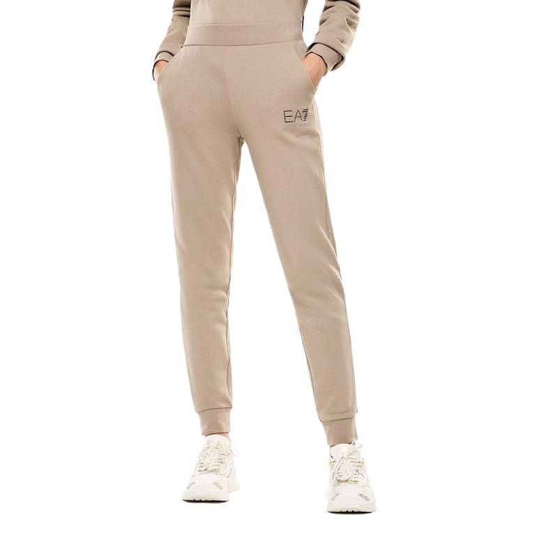 Pantaloni EA7 TRAIN LOGO SERIES W PANTS CH FANCY STRASS - poza 1