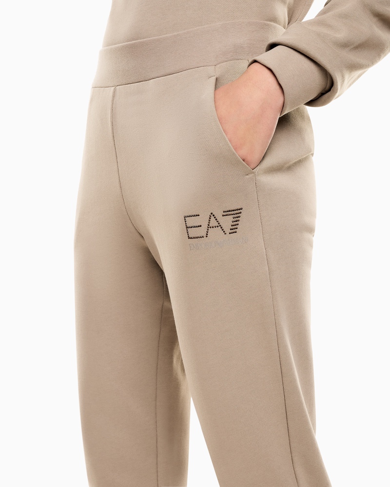 Pantaloni EA7 TRAIN LOGO SERIES W PANTS CH FANCY STRASS - poza 3