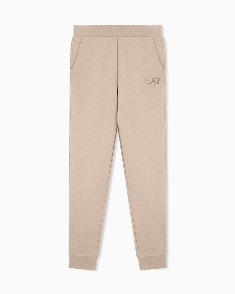 Pantaloni EA7 TRAIN LOGO SERIES W PANTS CH FANCY STRASS - poza 4