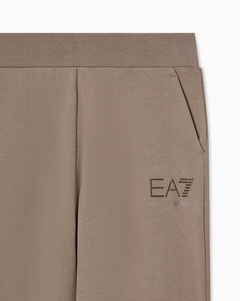 Pantaloni EA7 TRAIN LOGO SERIES W PANTS CH FANCY STRASS - poza 5